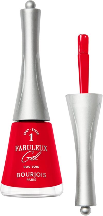 Bourjois Fabuleux Gel Nail Polish 310 Rou'joie - Red Warm - 9 ml
