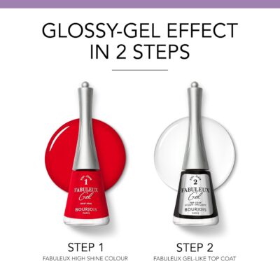 Bourjois Fabuleux Gel Nail Polish - Top Coat - 9 ml