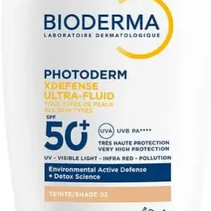 Bioderma XDefense Ultra Fluid SPF50+ Shade 02 - 40 ml