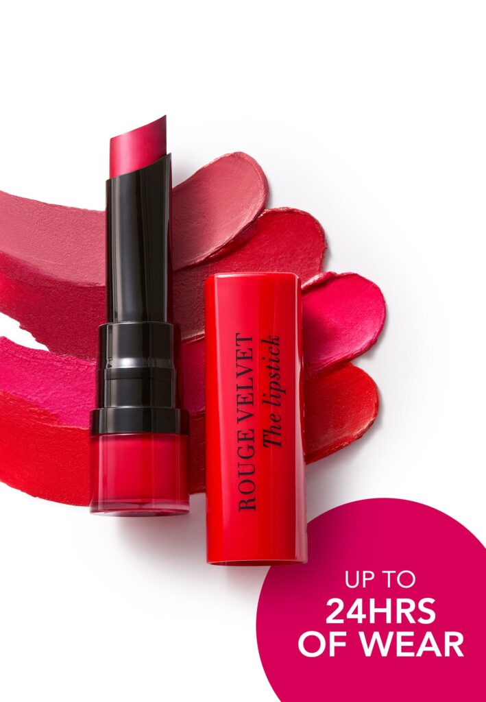 Bourjois Rouge Velvet The Lipstick 45 Mauv’Ringue - 2.4 gm - Image 3