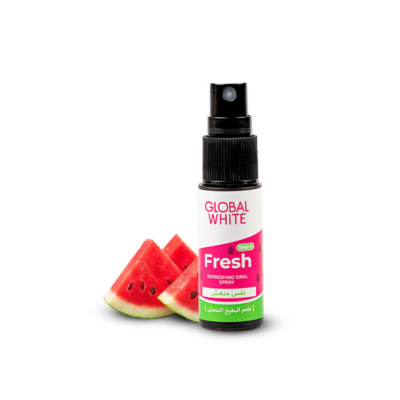 Global White Fresh Watermelon Taste Oral Spray 15ml