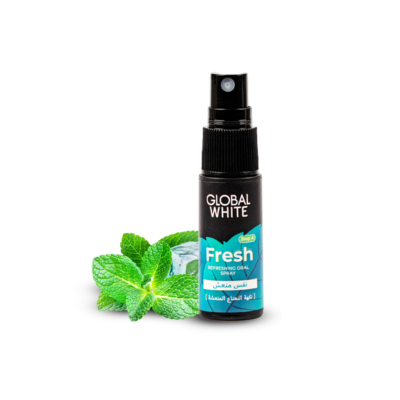 Global White Mint Fresh Oral Spray 15ml