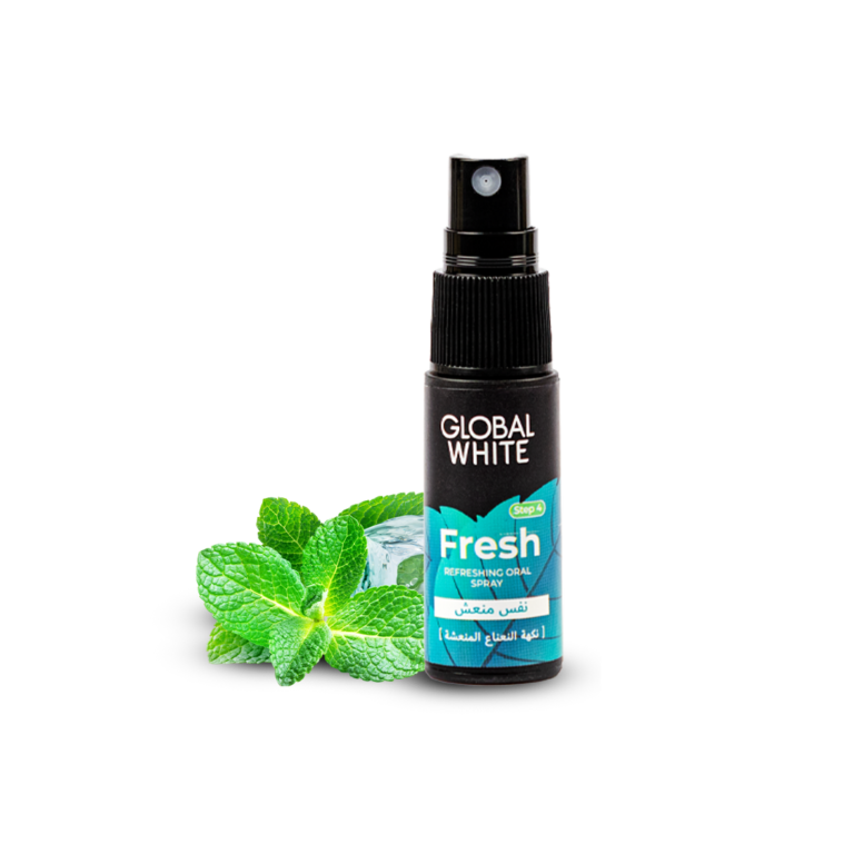 Global White Mint Fresh Oral Spray 15ml - Image 1