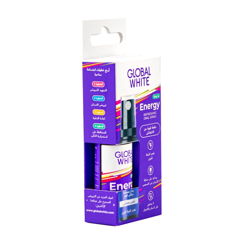 Global White Fresh Energy Cinnamon Taste Oral Spray 15ml - Image 5