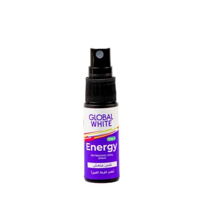 Global White Fresh Energy Cinnamon Taste Oral Spray 15ml