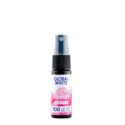 Global White Bubble Mint Fresh Oral Spray 15ml