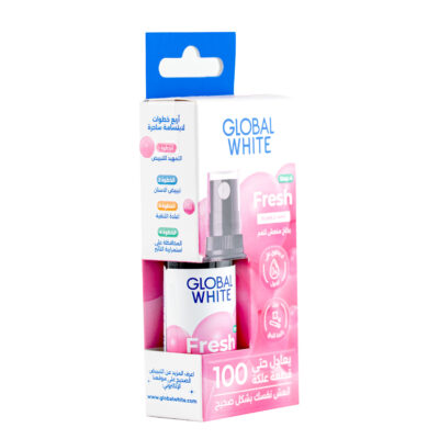 Global White Bubble Mint Fresh Oral Spray 15ml
