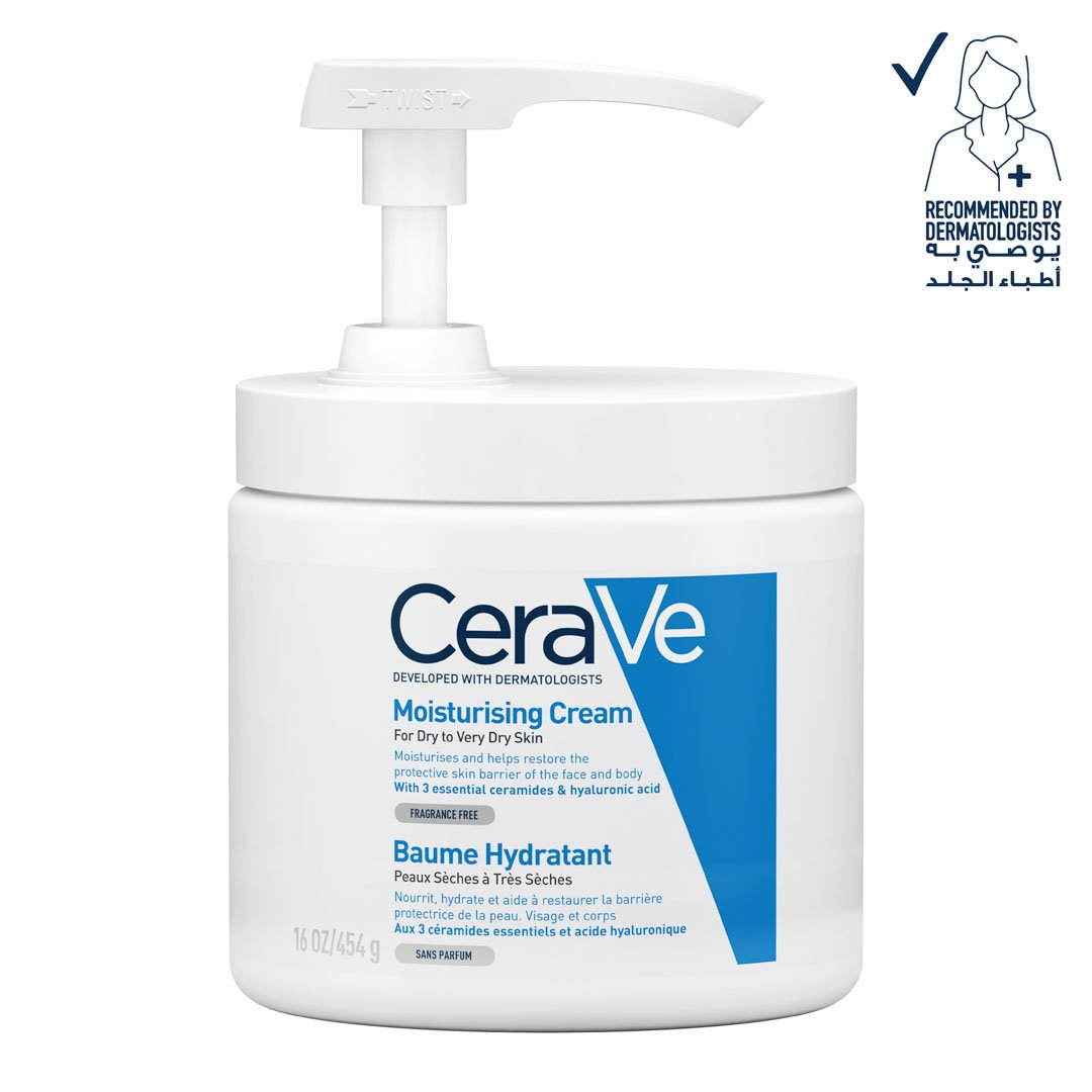 103443613_adeaa5bef3804b480_33307.jpg Cerave Moisturising Cream with Pump for Dry Skin 454 gm - Deep & Effective Hydration - Image 1