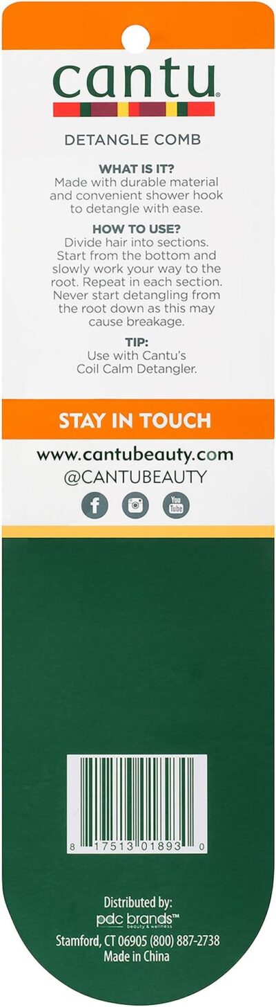 Cantu Thick Detangle Comb