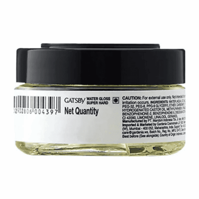 Gatsby Gel Water Gloss Super Hard - 150 gm