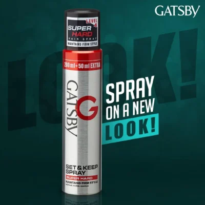 Gatsby Hair Spray Super Hard 250 ml
