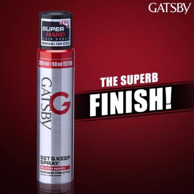 Gatsby Hair Spray Super Hard 250 ml