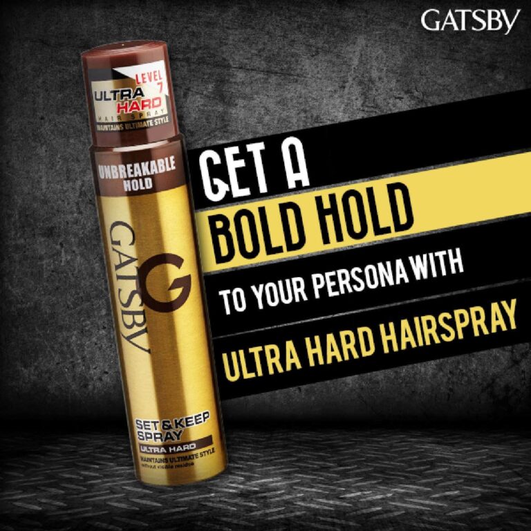 Gatsby Hair Spray Ultra Hard 250 ml - Image 3
