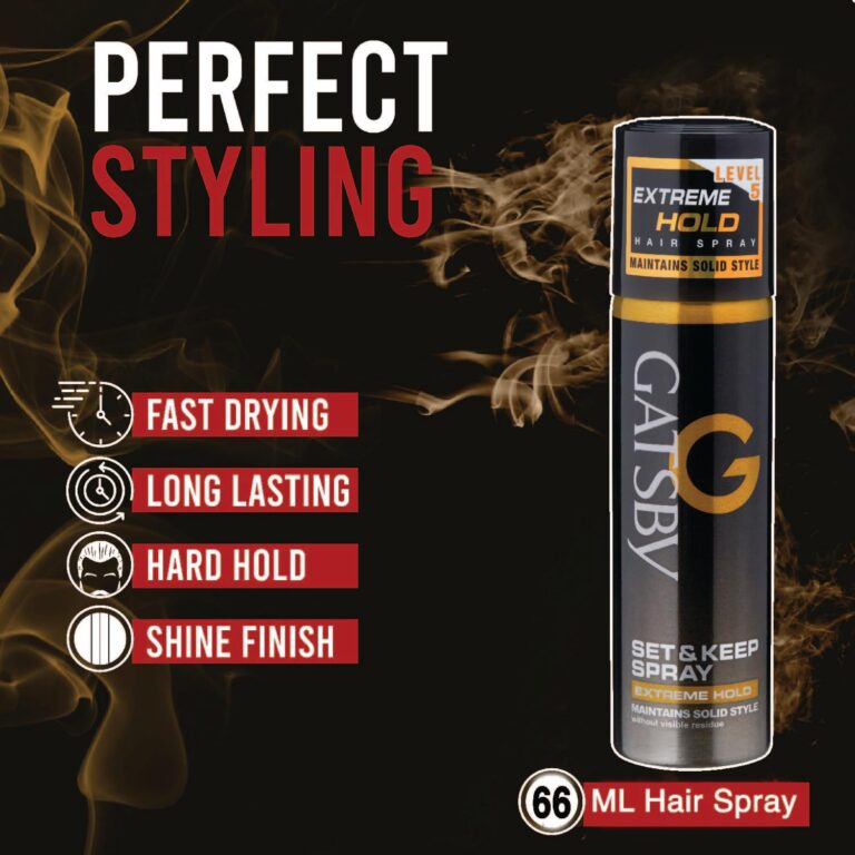 Gatsby Hair Spray Extreme Hold 66 ml - Image 6