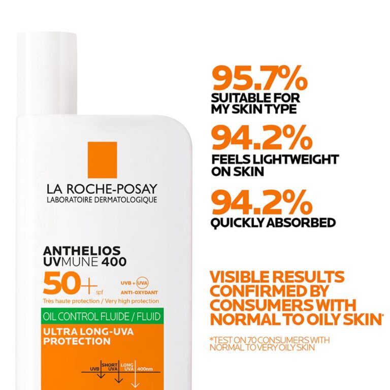 La Roche-Posay Anthelios UV Mune 400 Oil Control SPF 50+ - 50 ml - Image 5
