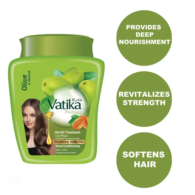 Dabur Vatika Olive & Almond Hot Oil Hair Treatment - 500 Gm - Image 3