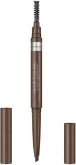 Rimmel Brow This Way 2In1 Filler & Fixer - Light | Define & Set Your Brows - Image 4