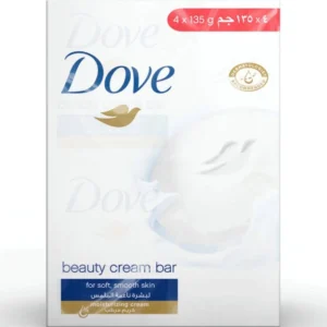 Dove Beauty Bar White - Economy Pack (4 Pcs x 135 Gm)