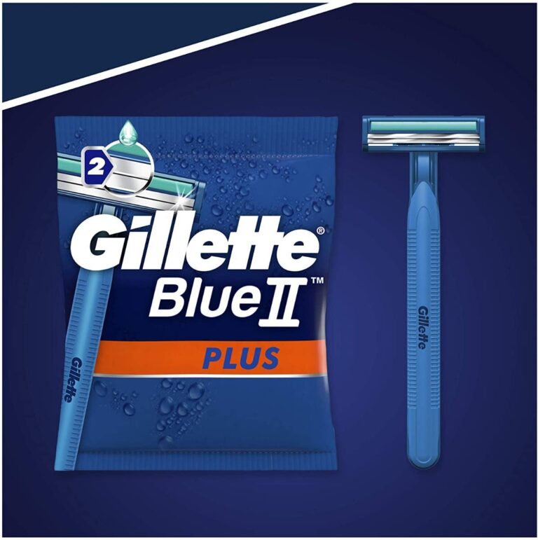 Gillette Razor Blue II Plus Promo 14 Pcs + 6 Pcs Free - Image 2