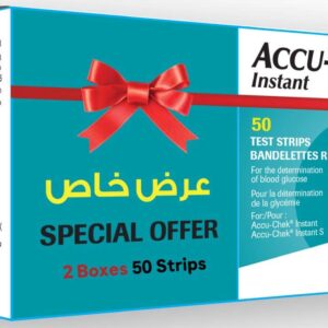 2x50 أكيو-تشيك إنستانت شرايط