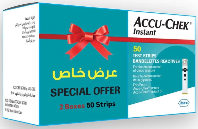 ⁦2x50 أكيو-تشيك إنستانت شرايط⁩ - الصورة ⁦1⁩