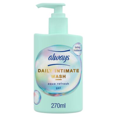 Always Daily Intimate Wash, Gel, Sensitive Care, 270 ml