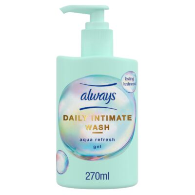 Always Daily Intimate Wash, Gel, Sensitive Care, 270 ml