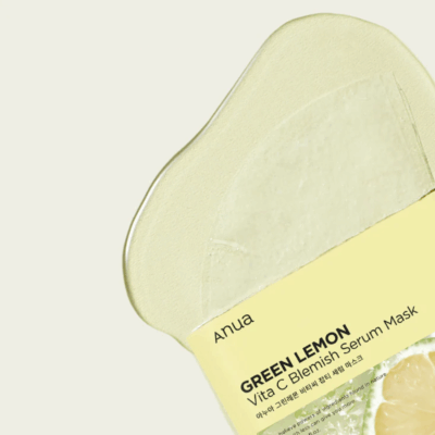 Anua Green Lemon Vita C Blemish Serum Mask 25ml