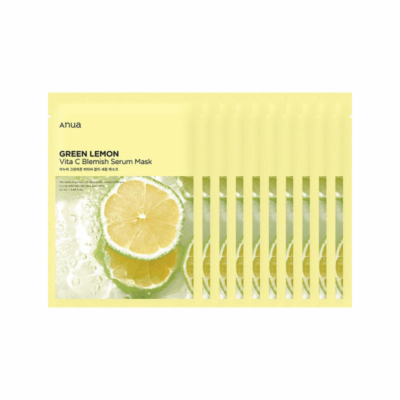 Anua Green Lemon Vita C Blemish Serum Mask 25ml