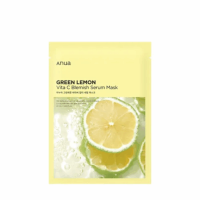 Anua Green Lemon Vita C Blemish Serum Mask 25ml