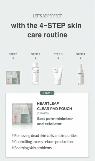 Anua Heartleaf 77% Soothing Trial Kit