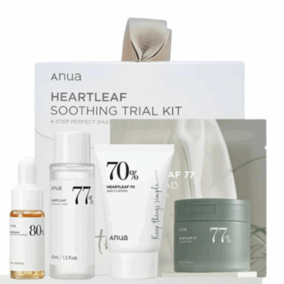 Anua Heartleaf 77% Soothing Trial Kit