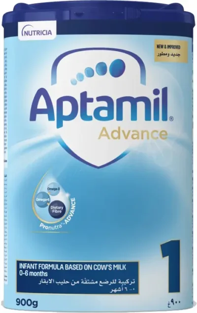 Aptamil Advance Infant Milk Formula Stage (1) 900Gm
