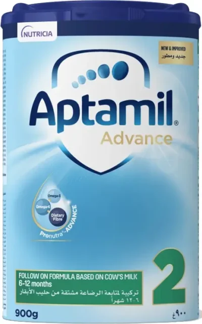 Aptamil Advance Follow On Milk Formula Stage (2) 900Gm