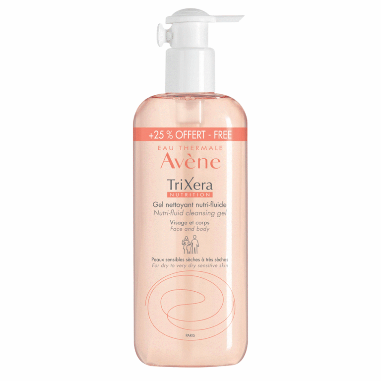 Avene Trixera Cleansing Gel 500 Ml + 100 Ml Free - Image 1