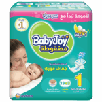 حفاضات بيبي جوي مقاس 1 - عبوة صغيرة (16/17 حفاضة)