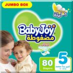 ⁦بيبي جوي مقاس 5 جامبو - 80 حفاضة⁩ - الصورة ⁦2⁩