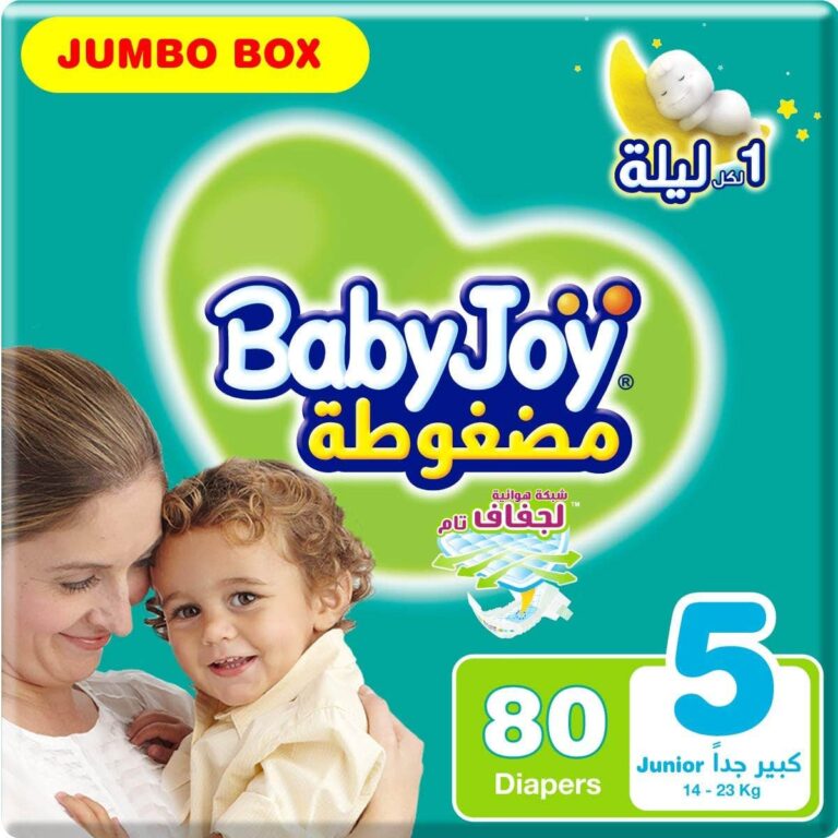 ⁦بيبي جوي مقاس 5 جامبو - 80 حفاضة⁩ - الصورة ⁦2⁩