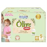 BabyJoy Olive Pants - Junior XL Size (5) - Mega Box 80 Pcs