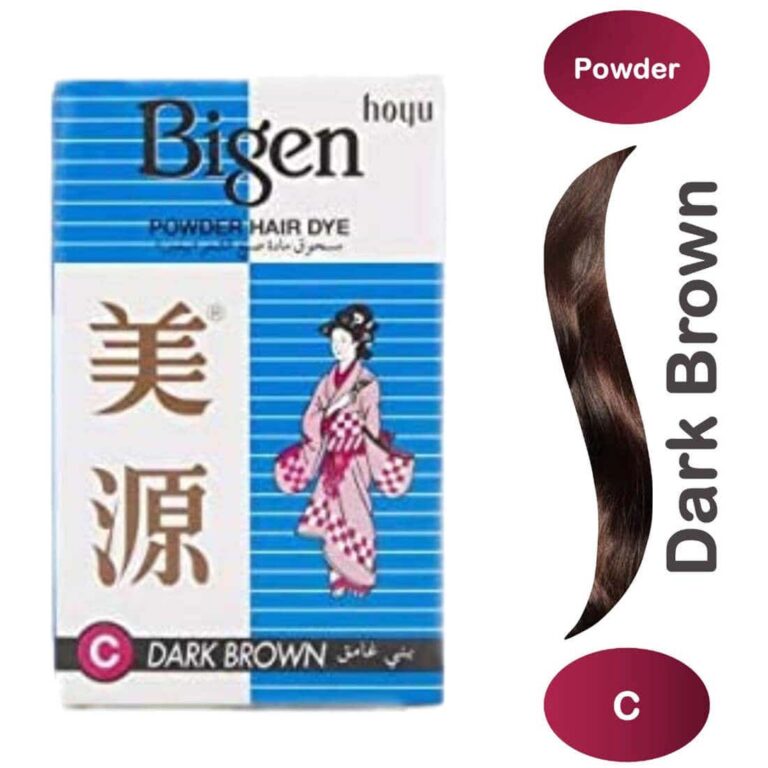 Bigen Hair Color Powder Hair Dye Dark Brown - Image 1