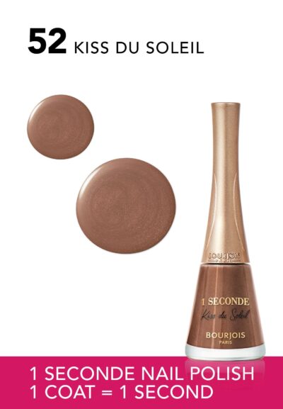 Bourjois 1 Sec French Riviera Nail Polish 52 Kiss Du