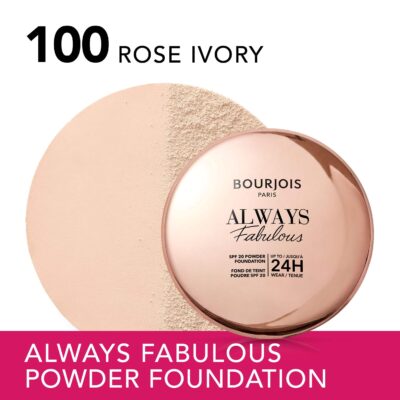 Bourjois Always Fabulous Compact Powder- 100
