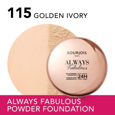 Bourjois Always Fabulous Compact Powder - 115