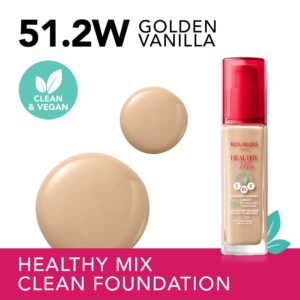 Bourjois Healthy Mix Clean Foundation - 51.2 Golden Vanilla