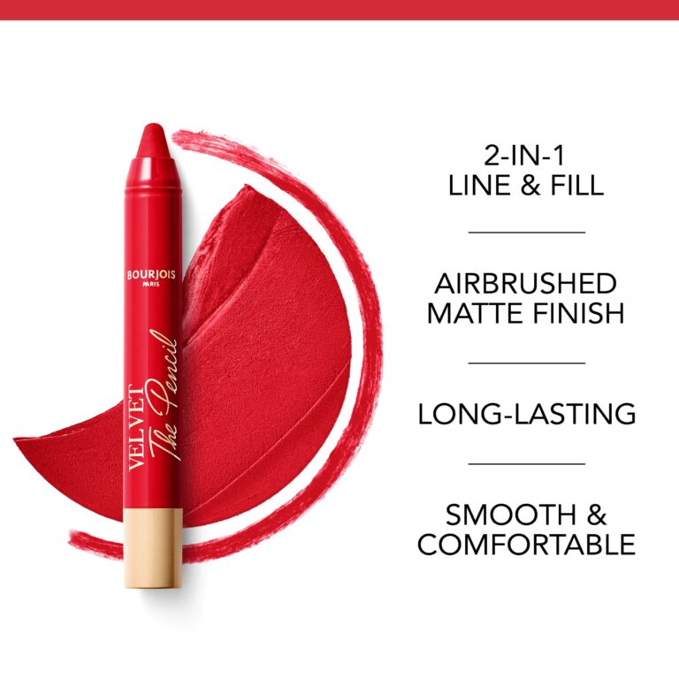 Bourjois Velvet The Pencil 07 Rouge Es Carmin - Image 3