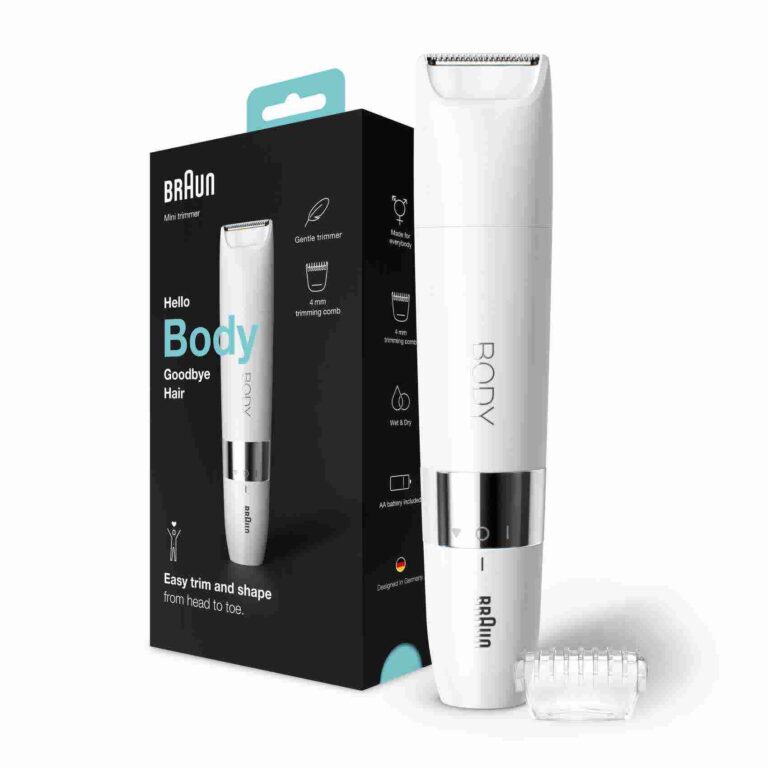 Braun Mini Body Hair Trimmer BS 1000 | Easy, Gentle, Precise Trimming - Image 1