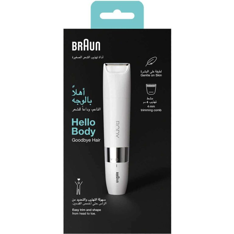 Braun Mini Body Hair Trimmer BS 1000 | Easy, Gentle, Precise Trimming - Image 7