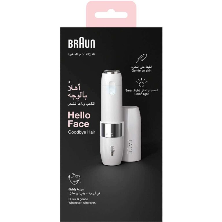 Braun FS 1000 Mini Facial Hair Remover - Instant Smooth Skin - Image 6
