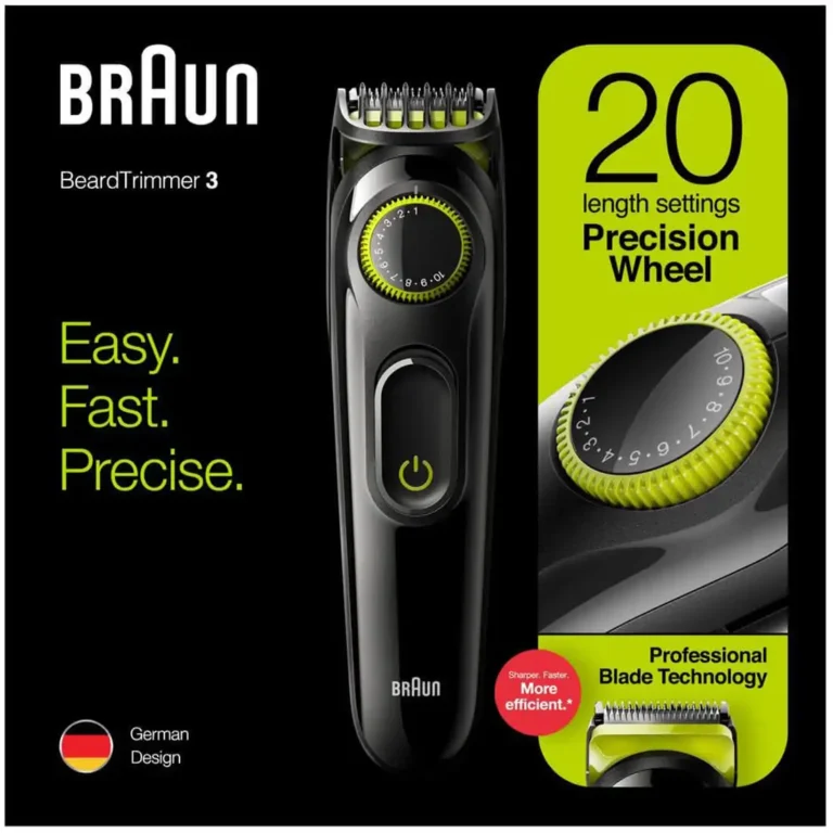 Braun BT3221 Electrical Beard Trimmer Machine - Professional Precision - Image 1