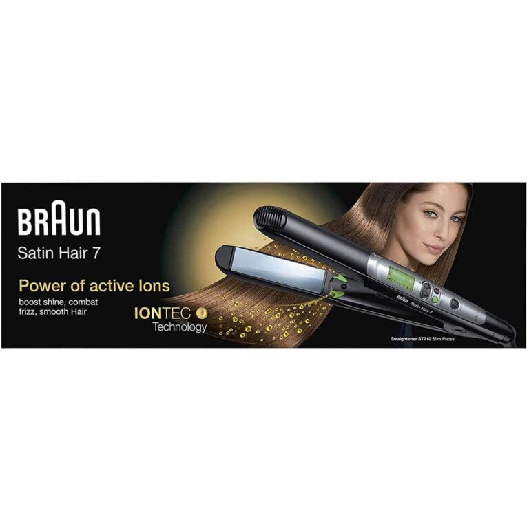 Braun Satin Hair (7) Straightener ST710 with IONTEC Technology - Image 1